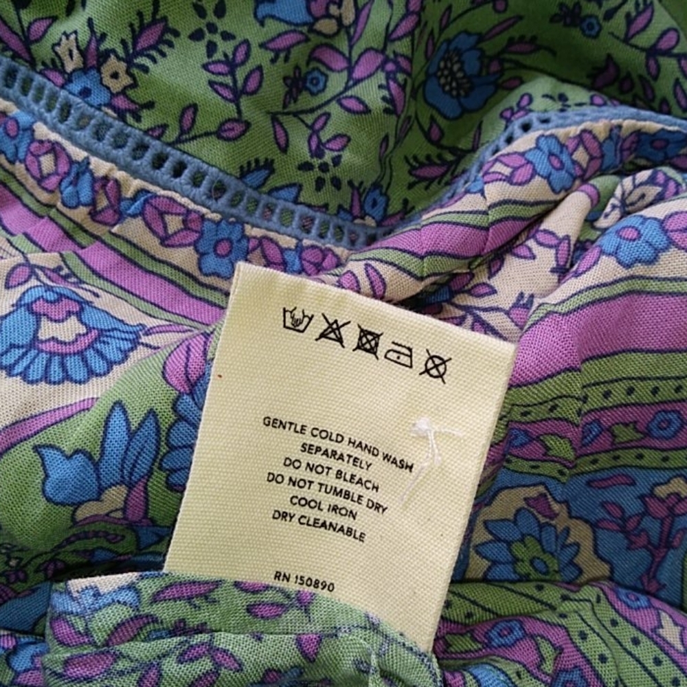 Jasmine Jade Flutter Sleeve Dress Spell Designs XS - Picture 14 of 14